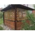  Мягкие окна ПВХ для беседки, крепления скобы с ремешками